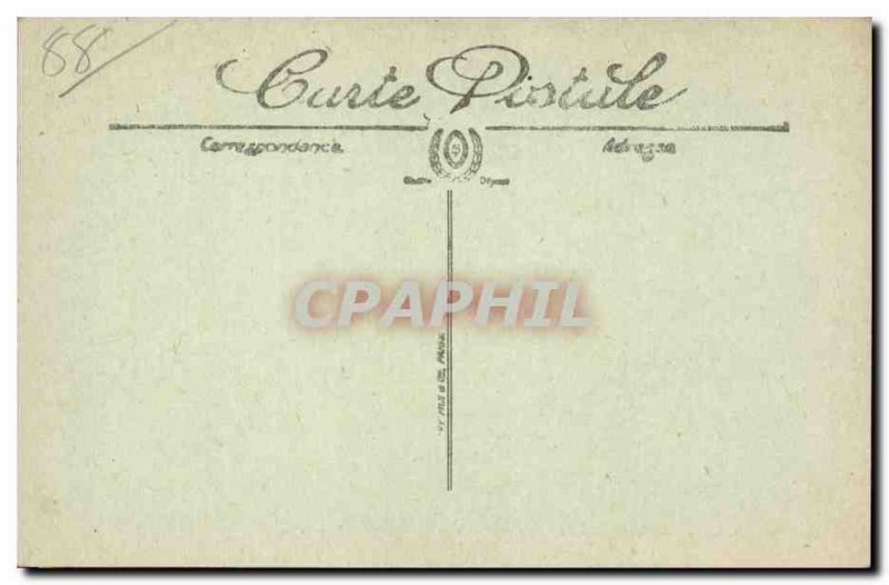 Old Postcard Remiremont Panorama took Parmont