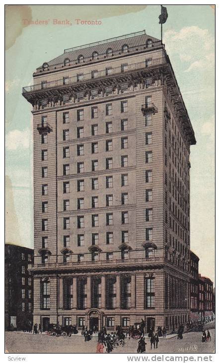 Traders' Building, Toronto, Ontario, Canada, PU-1909