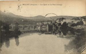 CPA MILLAU - Les Quais et le Pont Lerouge (161010)