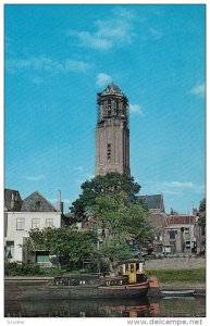 De Stadsgracht Met O. L. Vrouwe Hemelvaartkerk, ZWOLLE (Overijssel), Netherla...