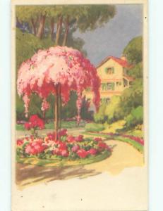 Mid-Century Era GREAT SCENE Scarce Foreign Postcard AA6804