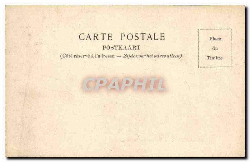 Old Postcard Brussels Church Du Sablon