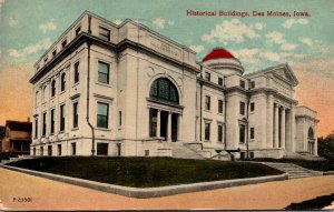 Iowa Des Moines Historical Buildings 1915