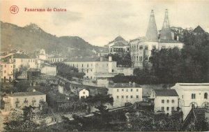 Vintage Postcard; Panorama de Cintra / Sintra Portugal Town View, Unposted