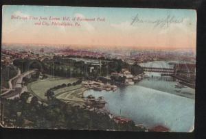 3100664 USA Bird's-eye view from Lemon Hill Philadelphia Pa 