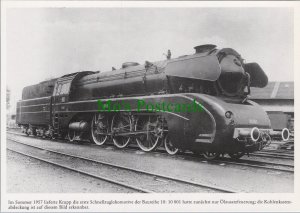 German Railway Postcard-Deutscher Zug,Lokomotive,Eisenbahn (Modern repro)RR19683