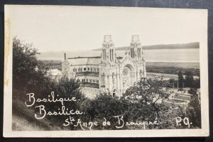 Mint Canada real picture Postcard RPPC Basilica St Anne De Beaupre