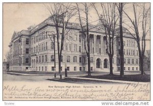 New Syracuse High School, Syracuse, New York, PU-1908