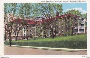 COUNCIL BLUFFS, Iowa, 1930-1940s; Jennie Edmundson Memorial Hospital