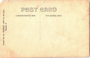 Antique RPPC Two Young Men Studio Portrait c1910 Cleveland Ohio Bachelor