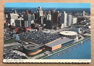 POSTCARD - UNUSED - CIVIC CENTER, DETROIT, MICHIGAN