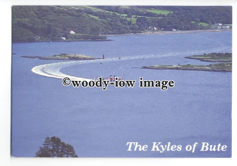 FE1880 - UK Paddle Steamer - Waverley , built 1947 at Kyles of Bute - postcard