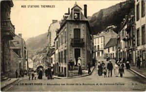 CPA LE MONT-DORE - Bifurcation des Routes (72592)