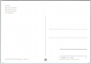 Holy Monastery Assisi Italy Mountain Buildings Postcard