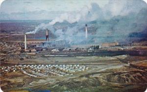 Canada Ontario Copper Cliff View Of Mill and Smelter