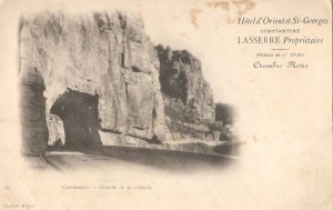 Hotel D'Orient Et St Georges Lasserre French Antique Postcard