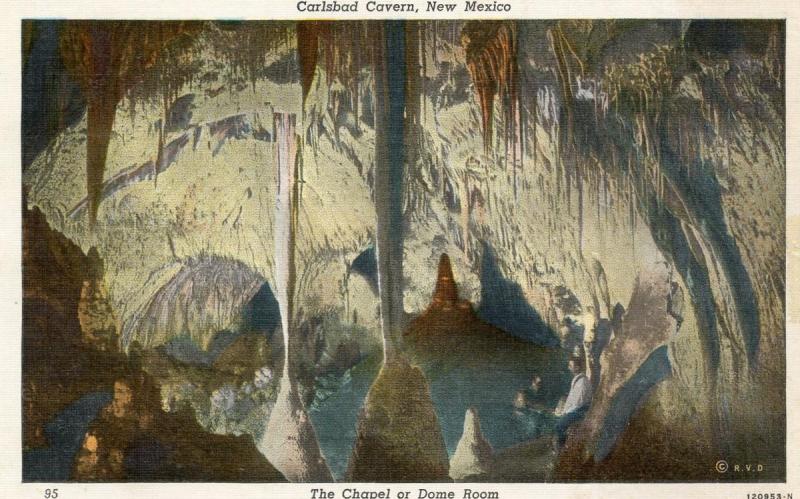 NM - Carlsbad Cavern. Chapel or Dome Room