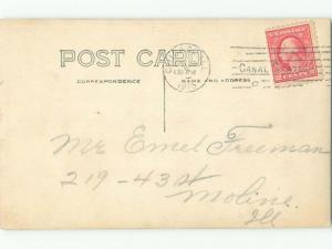 Pre-1920 rppc NICE VIEW Postmarked Chicago Illinois IL i7644
