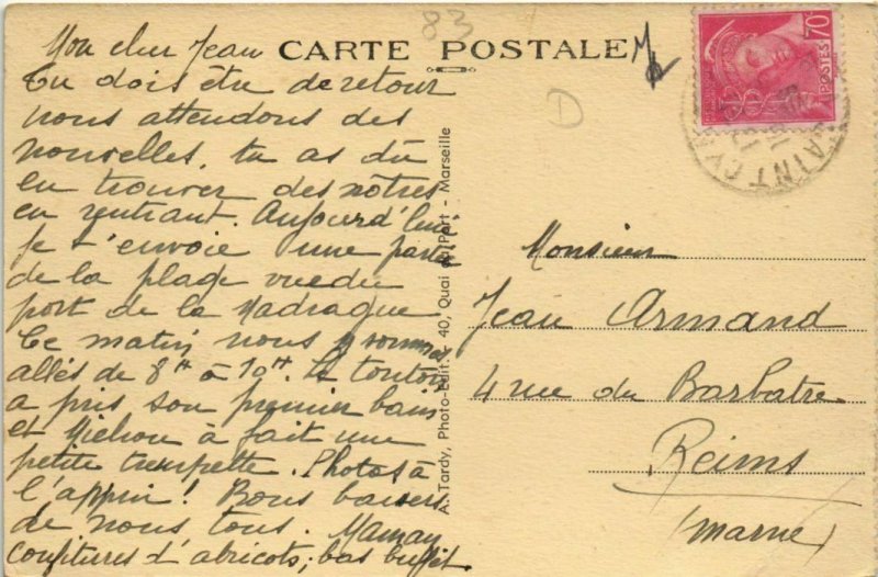 CPA SAINT-CYR-sur-MER LES LECQUES-PLAGE - La Madrague (1113195)