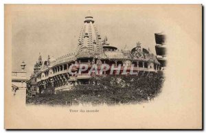 Old Postcard Paris Universal Exhibition of 1900 World Tour