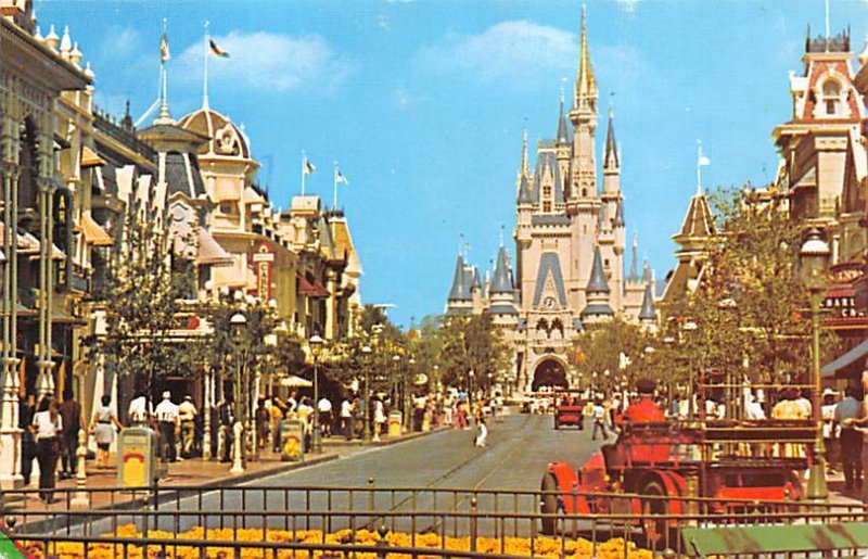 Bound for the world of fantasy Main Street USA Disneyland, CA, USA Disney 1978 