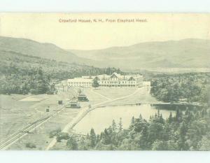 Unused Divided Back CRAWFORD HOUSE HOTEL White Mountains New Hampshire NH HQ0316