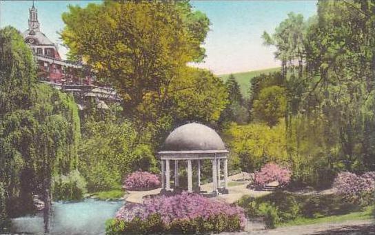 Virginia Hot Springs Soda Spring And Garden The Homestead Hotel Albertpye