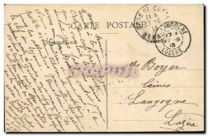 This postcard The Old Theater