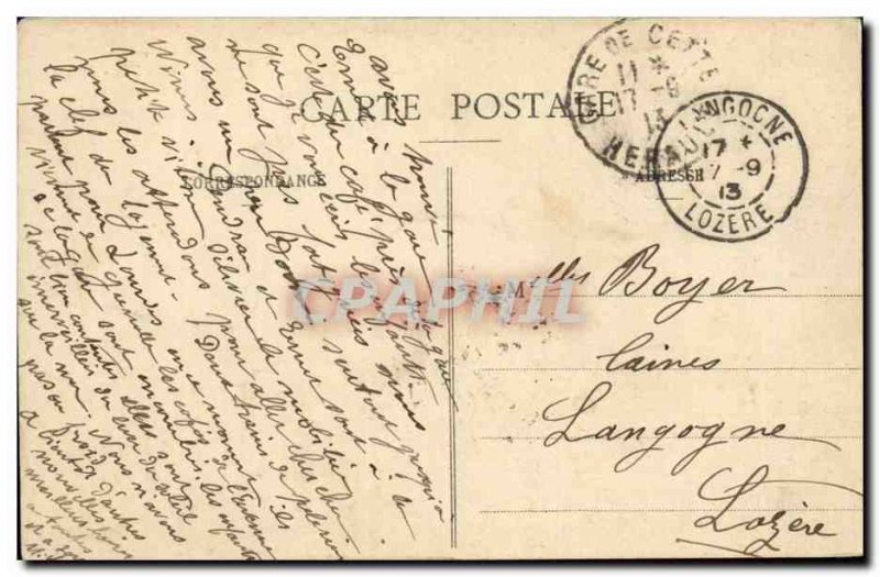 This postcard The Old Theater