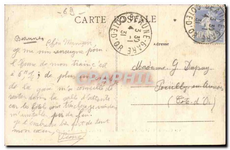 Lyon Old Postcard 6th National Eucharistic Congress 6 July 10, 1927 Closing a...