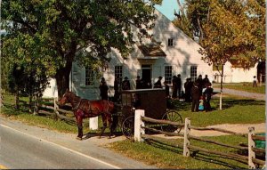 Pennsylvania Amish Country Mennonite Meeting House