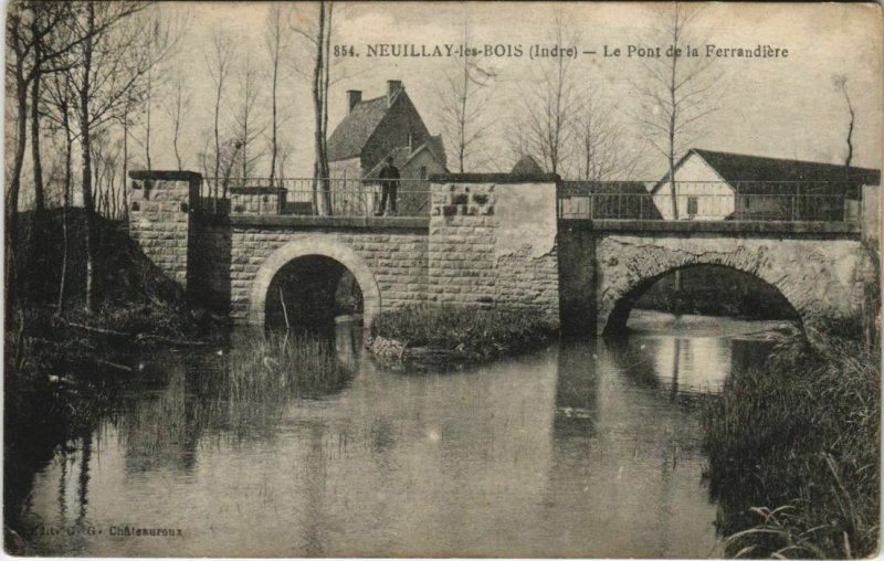 CPA AK Neuilly les Bois Le Pont de la Ferrandiere FRANCE (1170486)