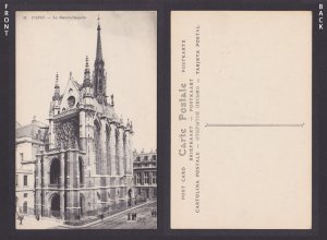 FRANCE, Postcard, Paris, Sainte-Chapelle