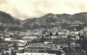 Real Photo Costado Priental Bogota Columbia Unused 