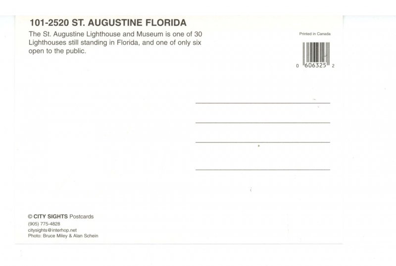 FL - St. Augustine Lighthouse & Museum (continental size)