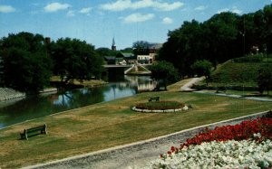 Canada McDonald Park Lindsay Ontario Chrome Postcard 08.68