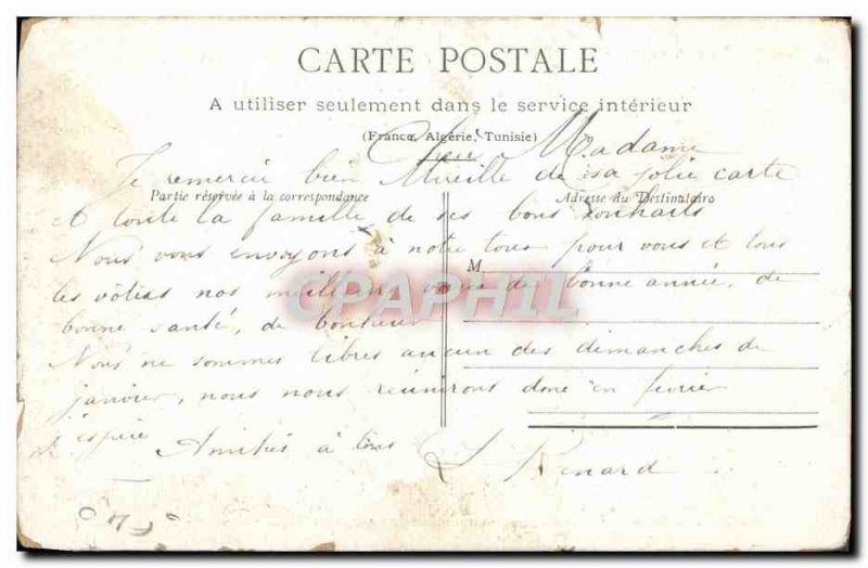 Old Postcard Meissonier L & # 39Homme a L & # 39epee Fencing