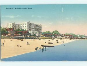 Pre-Chrome HOTEL SCENE Arcachon France F6612