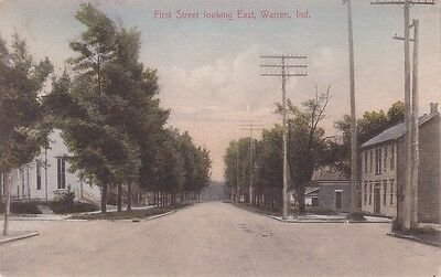 G6085 IN, Warren First Street Postcard