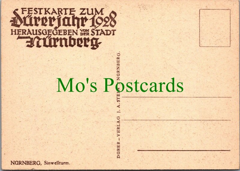 Germany Postcard - Bavaria, Nurnberg, Sinwellturm RR14907