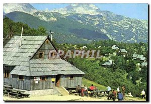 Postcard Modern Gostisce Zeleni Rob na Veliki planini 1660m