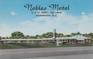 North Carolina Washington Nobles Motel