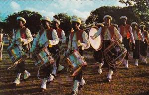 Barbados St Michael Fife & Drummers Zouave Uniform Garrison Savannah