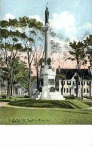 Soldiers Monument in Augusta, Maine