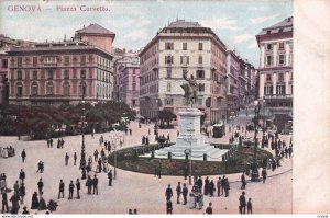 GENOVA, Liguria, Italy, 1900-1910s; Piazza Corvetto