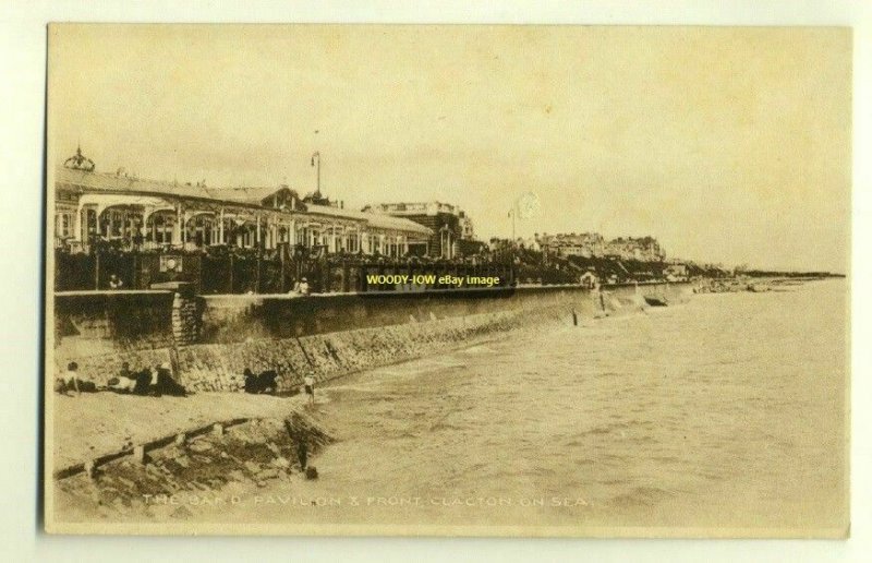 tp2771 - Band Pavilion & Front , Clacton-on-Sea , Essex - postcard 