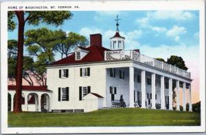 George Washington Mansion - Home of Washington, Mount Vernon, Virginia