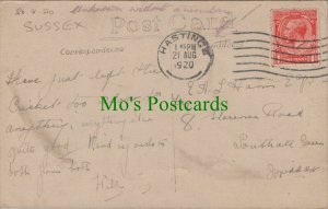 Genealogy Postcard - Harris - 8 Florence Road, Southall Green, Middlesex RF8513