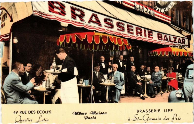 CPA PARIS 5e-Brasserie Balzar (324925)