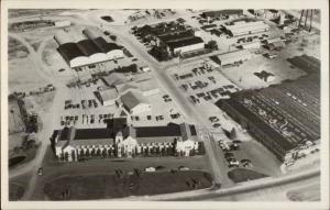 Colorado Springs CO Alexander Film Co Real Photo Postcard Aerial View